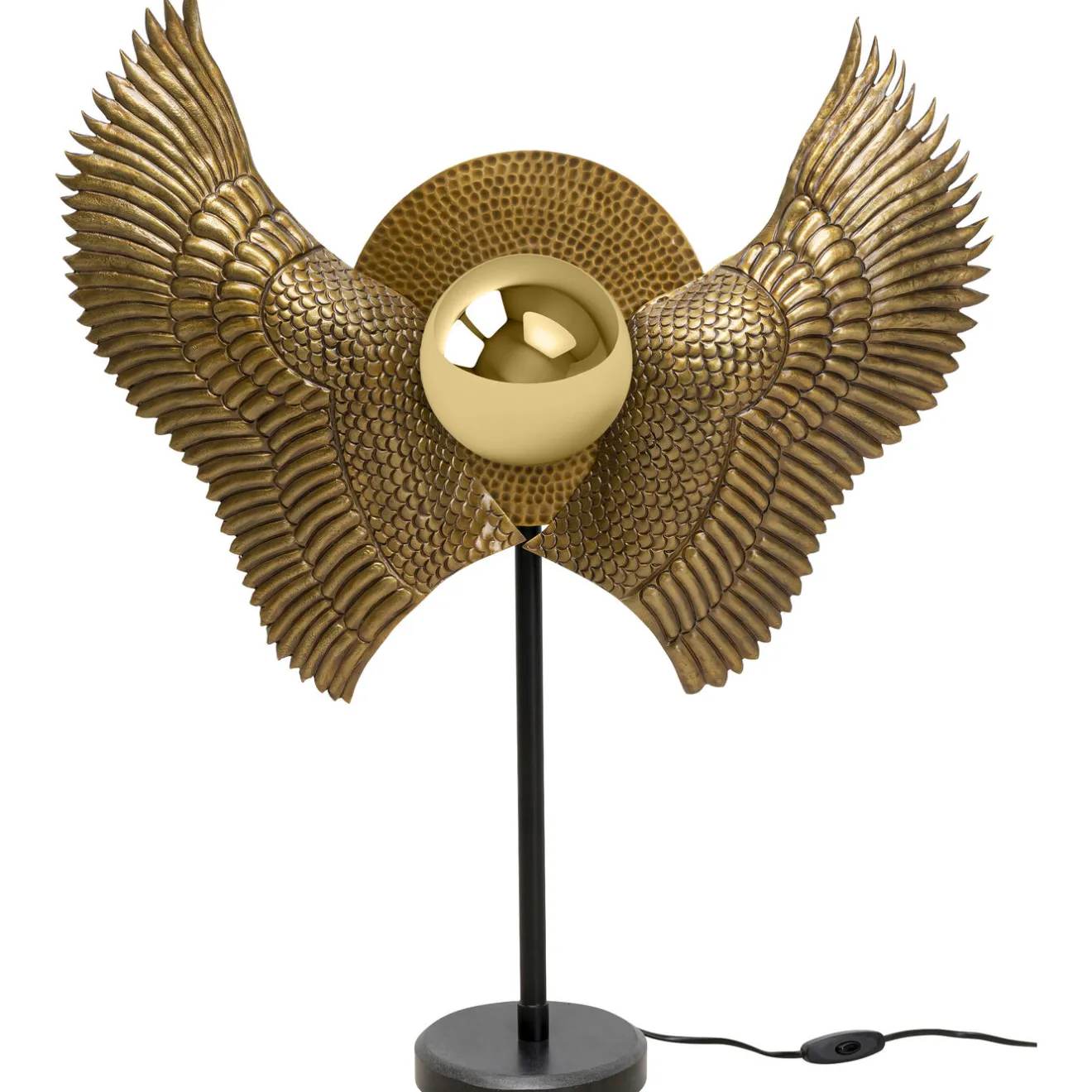 KARE Design Lampes De Table|Lampe A Poser Bird Wings 76Cm