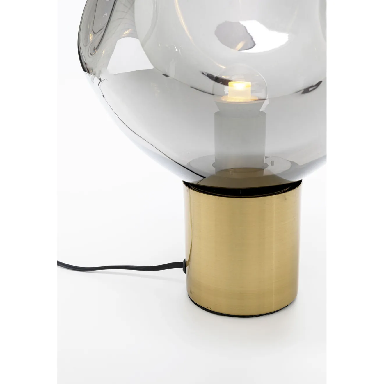 KARE Design Lampes De Table|Lampe A Poser Dough Argente 38Cm