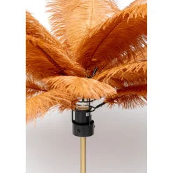KARE Design Lampes De Table|Lampe A Poser Feather Palm Rusty Red 60Cm