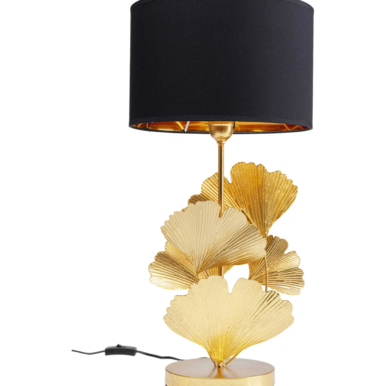 KARE Design Lampes De Table|Lampe A Poser Flores Dore 62Cm