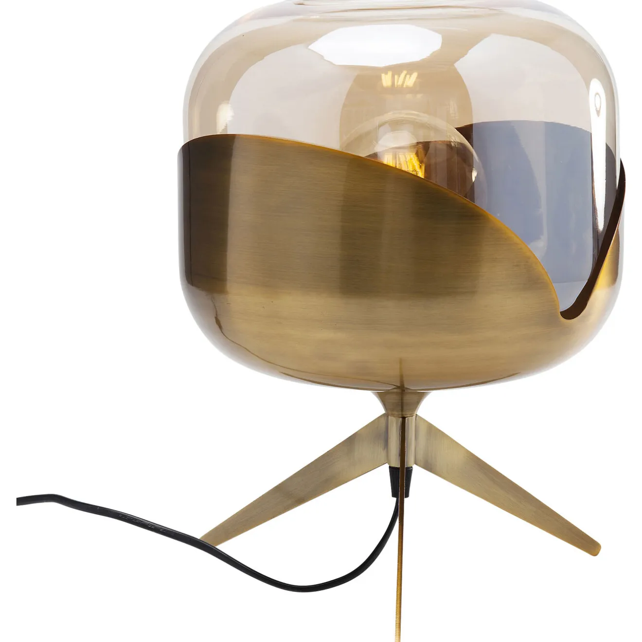 KARE Design Lampes De Table|Lampe A Poser Golden Goblet Ball