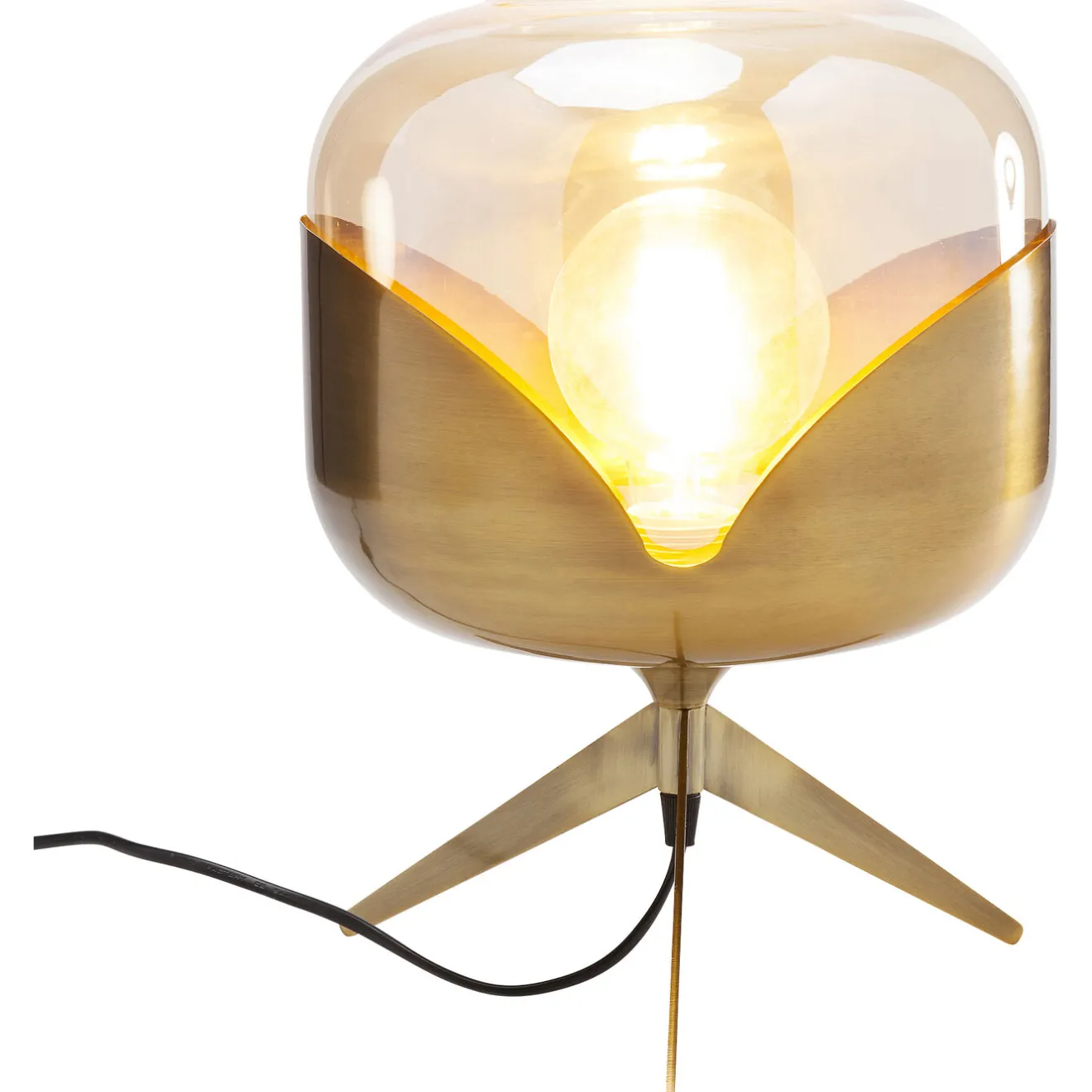 KARE Design Lampes De Table|Lampe A Poser Golden Goblet Ball