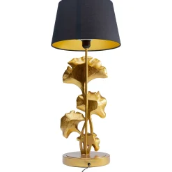 KARE Design Lampes De Table|Lampe A Poser Leaf Dore 69Cm