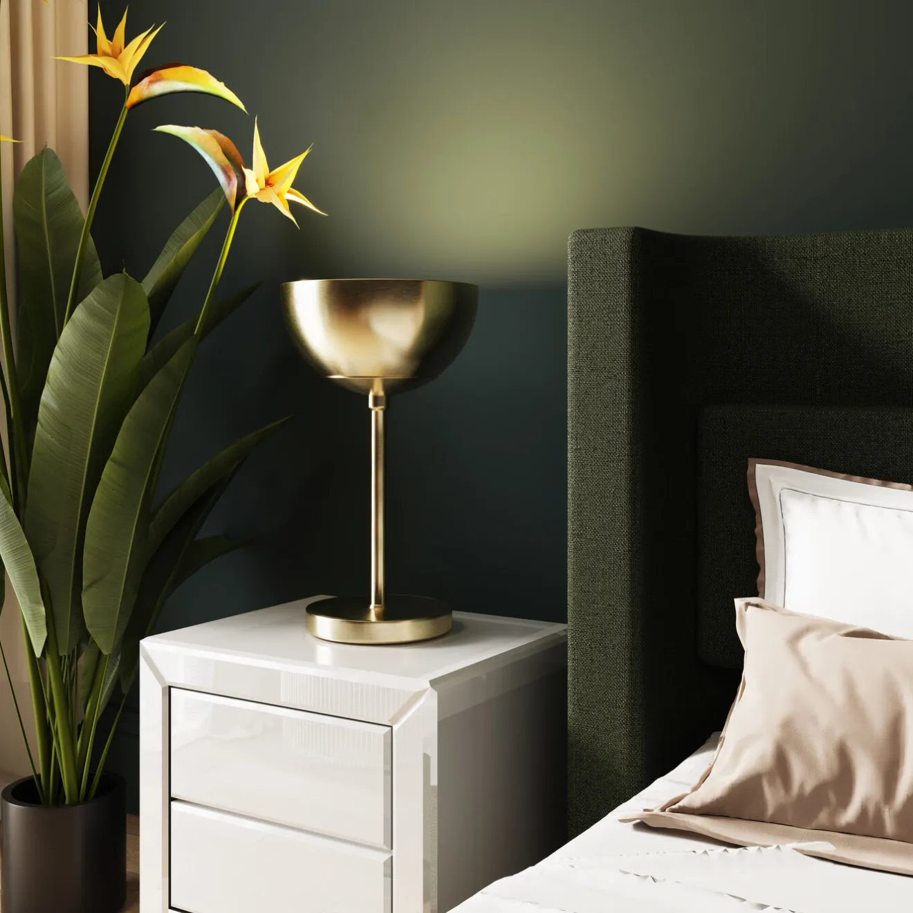 KARE Design Lampes De Table|Lampe A Poser Oslo Dore 52Cm