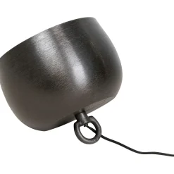 KARE Design Lampes De Sol|Lampe De Sol Apollon Smooth Noir O28Cm