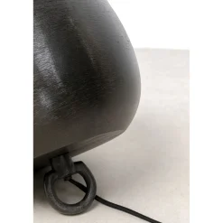 KARE Design Lampes De Sol|Lampe De Sol Apollon Smooth Noir O28Cm