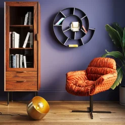 KARE Design Lampes De Sol|Lampe De Sol Apollon Smooth Dore O28Cm