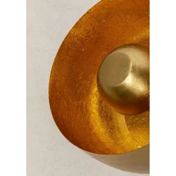 KARE Design Lampes De Sol|Lampe De Sol Apollon Smooth Dore O28Cm