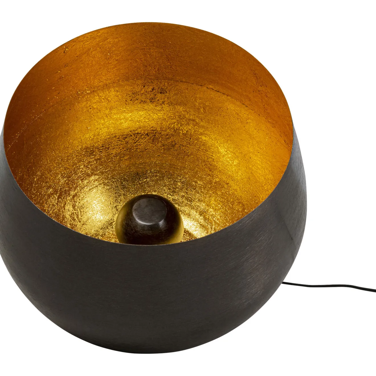 KARE Design Lampes De Sol|Lampe De Sol Apollon Smooth Noir O50Cm