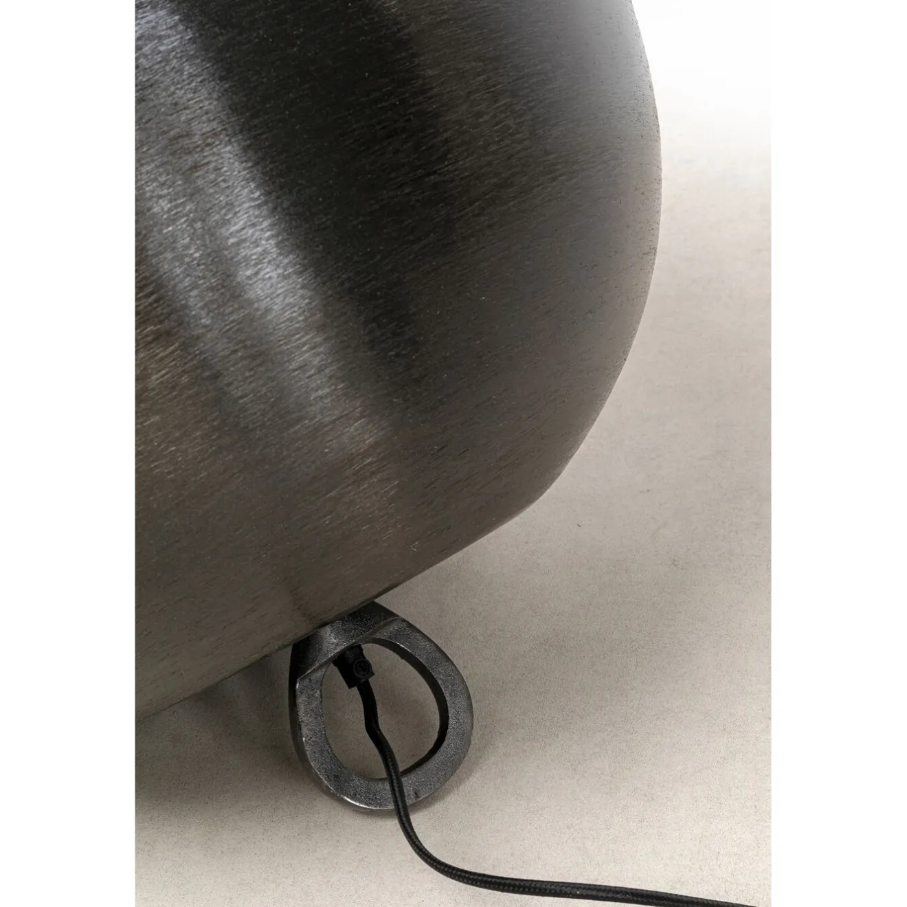 KARE Design Lampes De Sol|Lampe De Sol Apollon Smooth Noir O50Cm