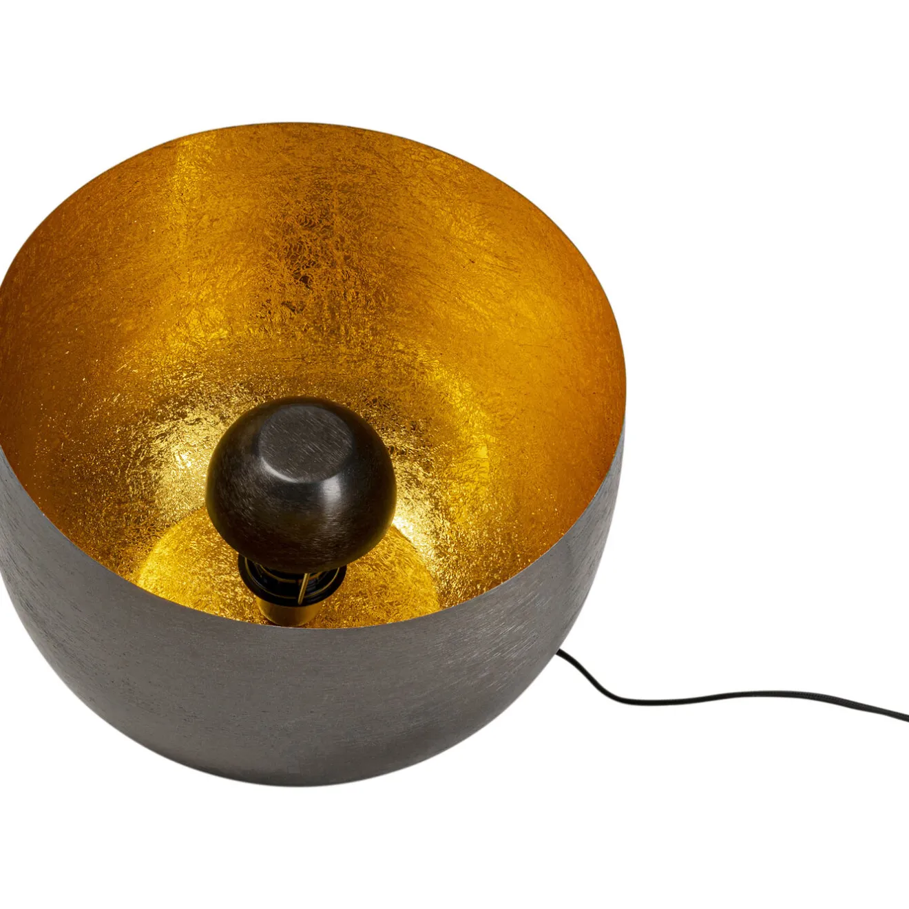 KARE Design Lampes De Sol|Lampe De Sol Apollon Smooth Noir O35Cm