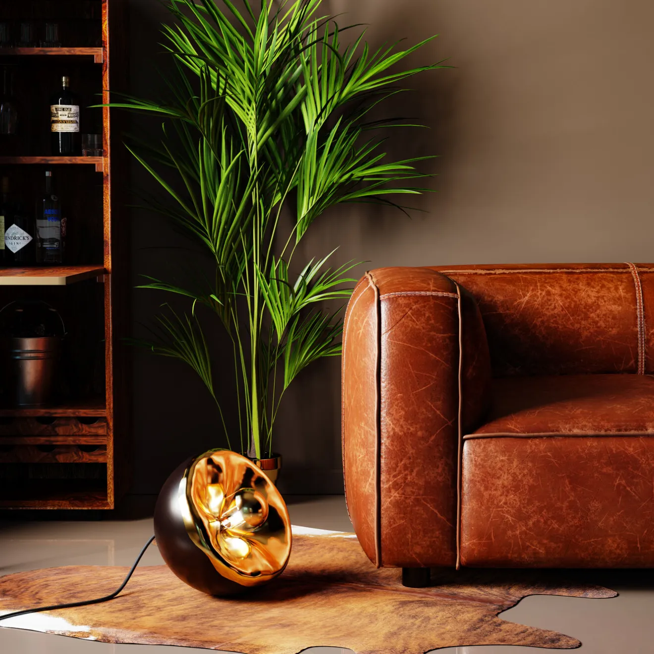 KARE Design Lampes De Sol|Lampe De Sol Apple Bottom O36Cm