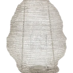 KARE Design Lanternes|Lanterne Mesh Argente O30Cm