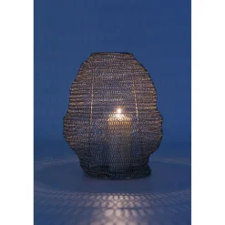 KARE Design Lanternes|Lanterne Mesh Argente O30Cm
