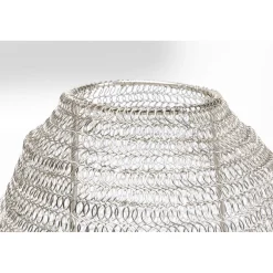 KARE Design Lanternes|Lanterne Mesh Argente O30Cm