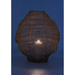KARE Design Lanternes|Lanterne Mesh Laiton O51Cm