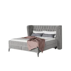 KARE Design Lits Boxspring|Lit Boxspring Benito Moon Gris 160X200