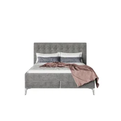 KARE Design Lits Boxspring|Lit Boxspring Benito Star Gris 160X200