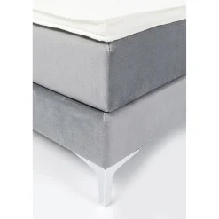 KARE Design Lits Boxspring|Lit Boxspring Benito Star Gris 160X200