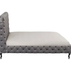 KARE Design Lits Rembourres|Lit Desire Haut Gris Argente 180X200Cm