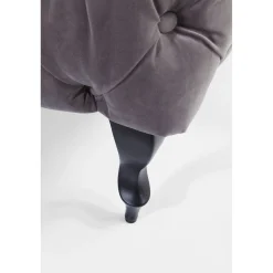 KARE Design Lits Rembourres|Lit Desire Haut Gris Argente 160X200Cm