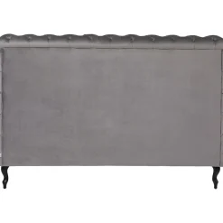 KARE Design Lits Rembourres|Lit Desire Haut Gris Argente 160X200Cm