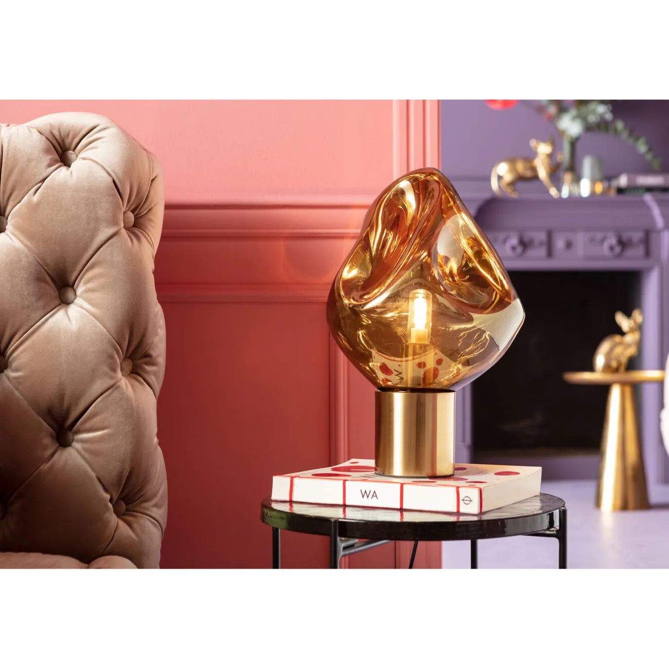 KARE Design Lits Rembourres|Lit Desire Velours Ecru 180X200Cm