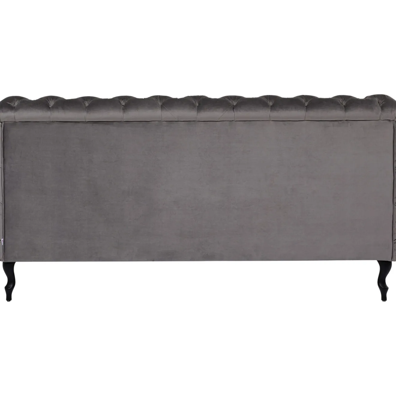 KARE Design Lits Rembourres|Lit Desire Velvet Silver Grey 160X200 Cm