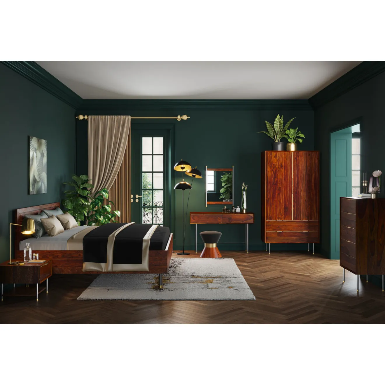 KARE Design Lits En Bois|Lit En Bois Ravello 180X200