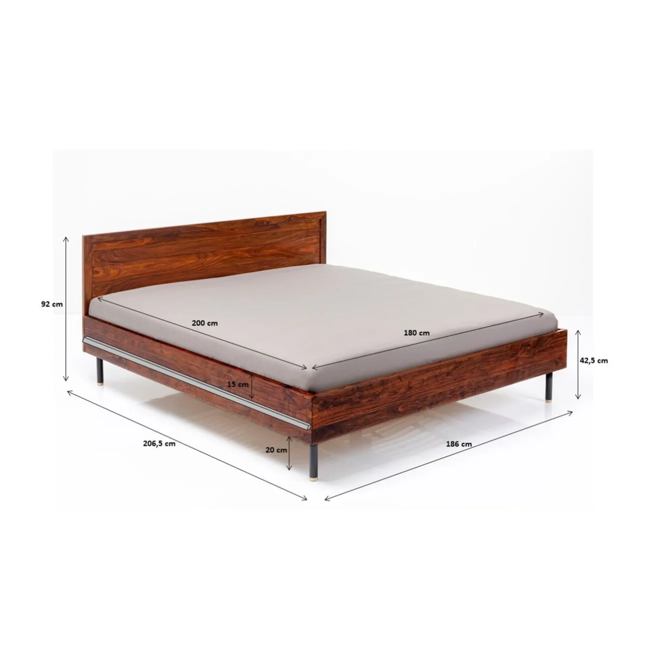 KARE Design Lits En Bois|Lit En Bois Ravello 180X200