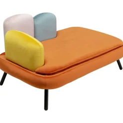 KARE Design Autres Petits Meubles|Lit Pour Chien/Chat Diva Orange
