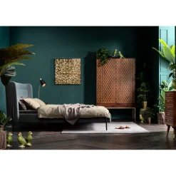 KARE Design Lits Rembourres|Lit Tivoli Vert 160X200Cm