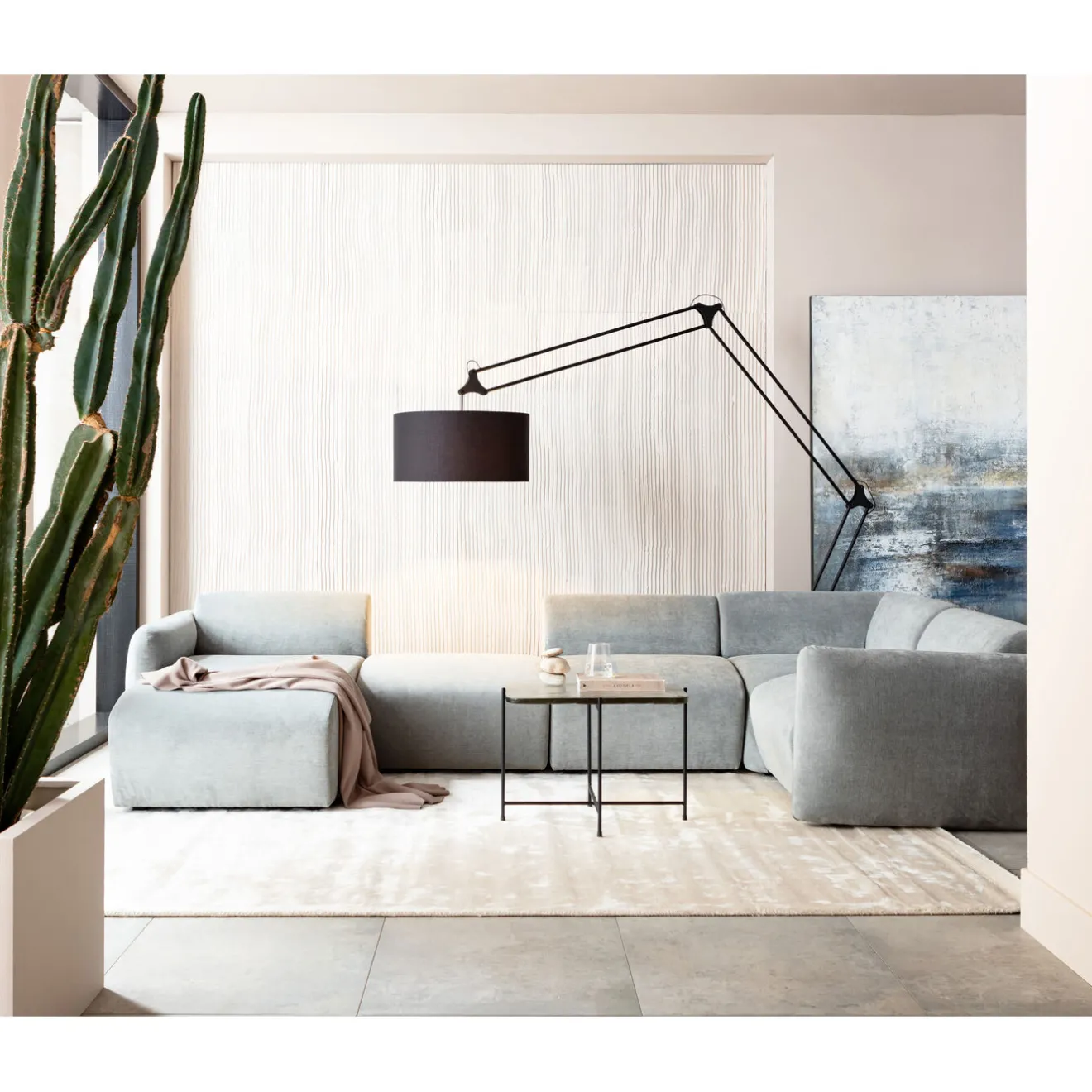 KARE Design Éléments De Canapés|Lucca Element D Angle Droite Gris 89Cm