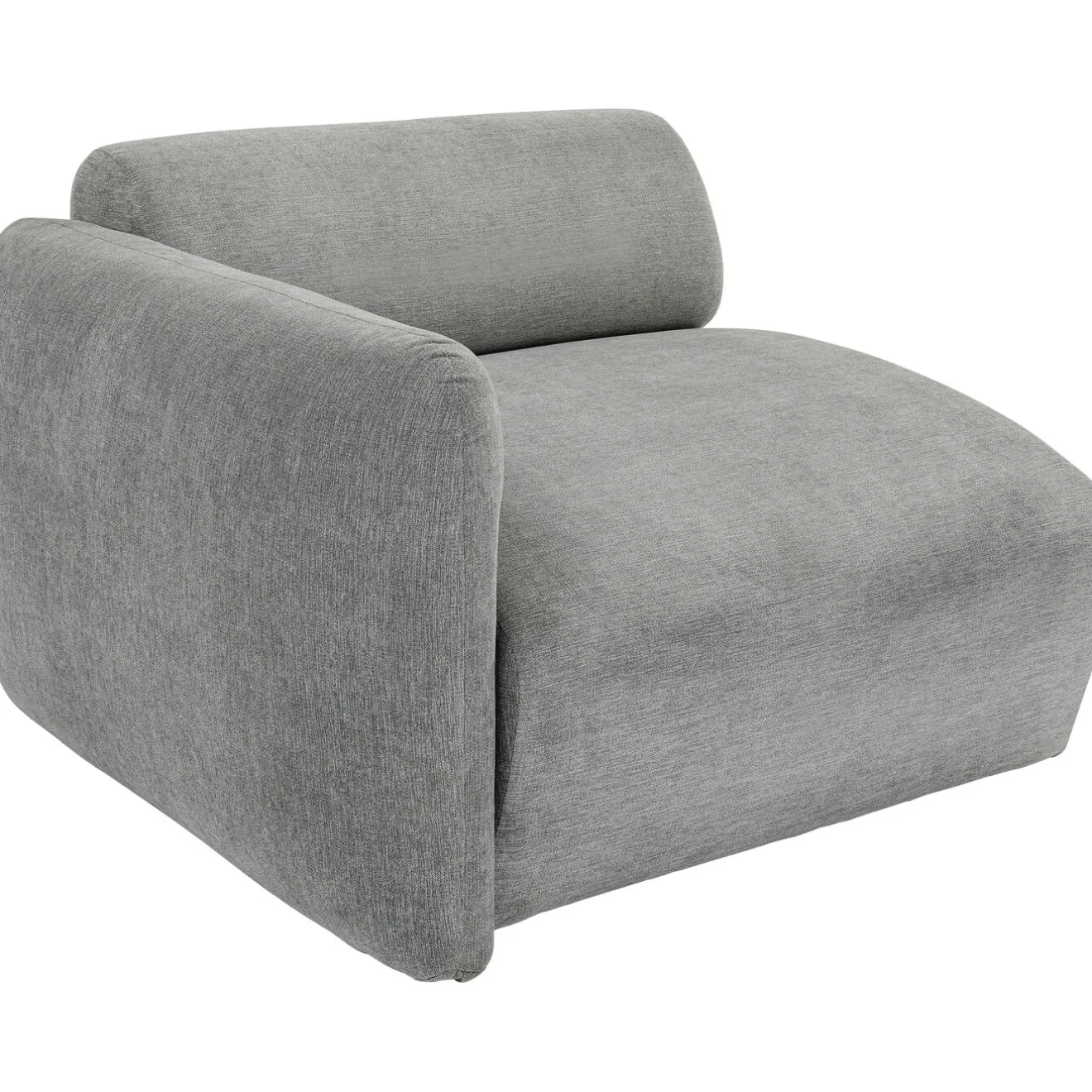 KARE Design Éléments De Canapés|Lucca Element D Angle Gauche Gris 89Cm
