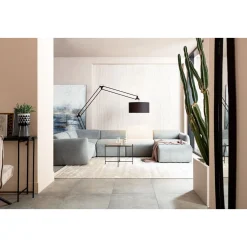 KARE Design Éléments De Canapés|Lucca Tabouret Gris 76Cm