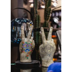 KARE Design Objets Déco|Main Décorative Victory Tattoo Eye 36Cm