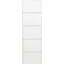 KARE Design Rangements À Chaussures Rabattables|Meuble À Chaussures Caruso 5 Blanc (Mailorder)