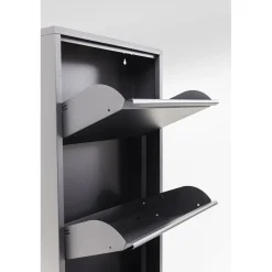 KARE Design Rangements À Chaussures Rabattables|Meuble À Chaussures Caruso 5 Anthracite (Mailorder
