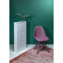 KARE Design Rangements À Chaussures Rabattables|Meuble À Chaussures Caruso 3 Blanc