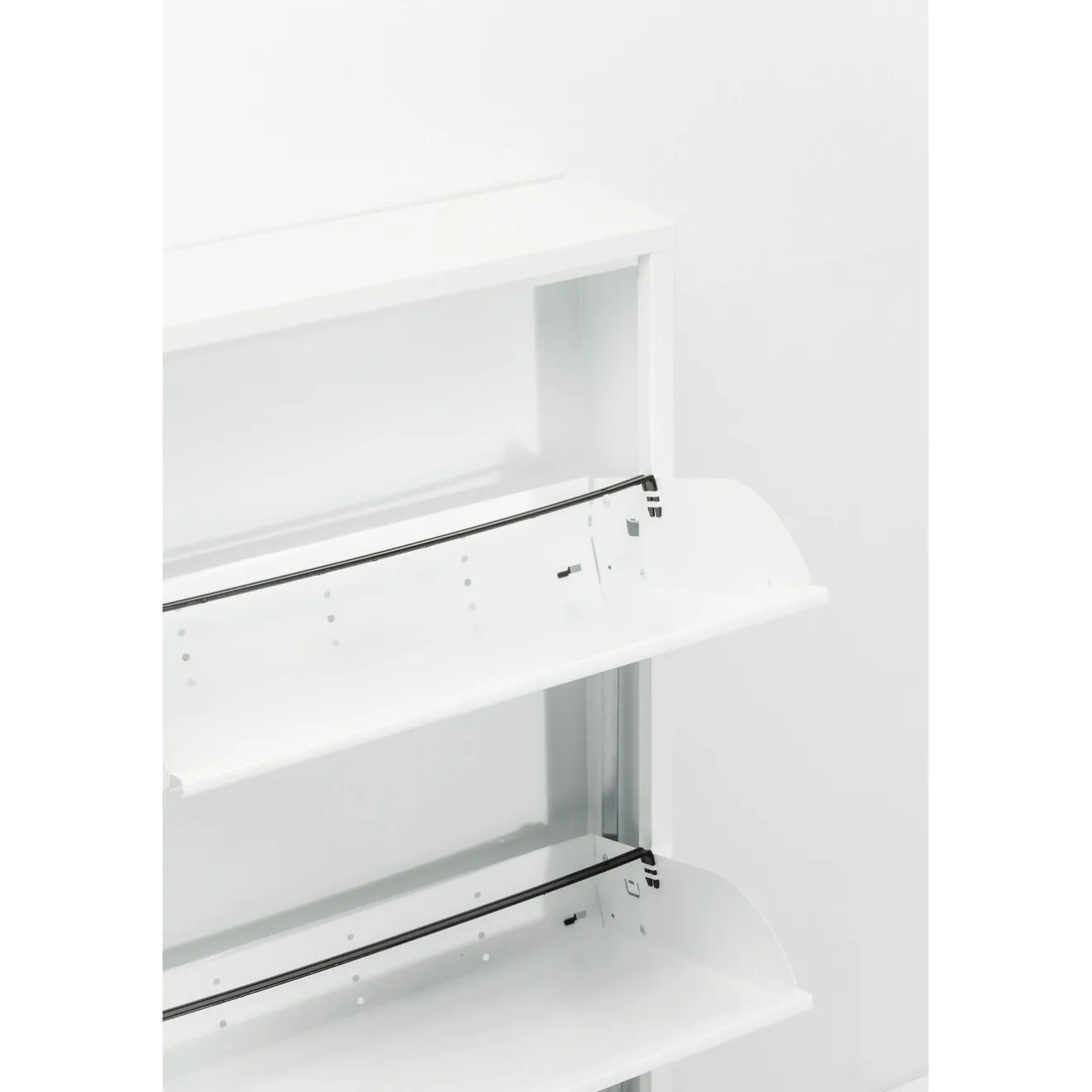 KARE Design Rangements À Chaussures Rabattables|Meuble À Chaussures Caruso 3 Blanc