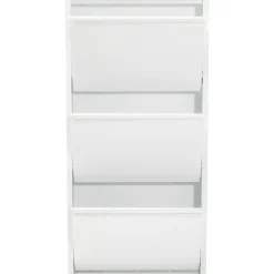 KARE Design Rangements À Chaussures Rabattables|Meuble À Chaussures Caruso 3 Blanc