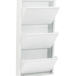 KARE Design Rangements À Chaussures Rabattables|Meuble À Chaussures Caruso 3 Blanc