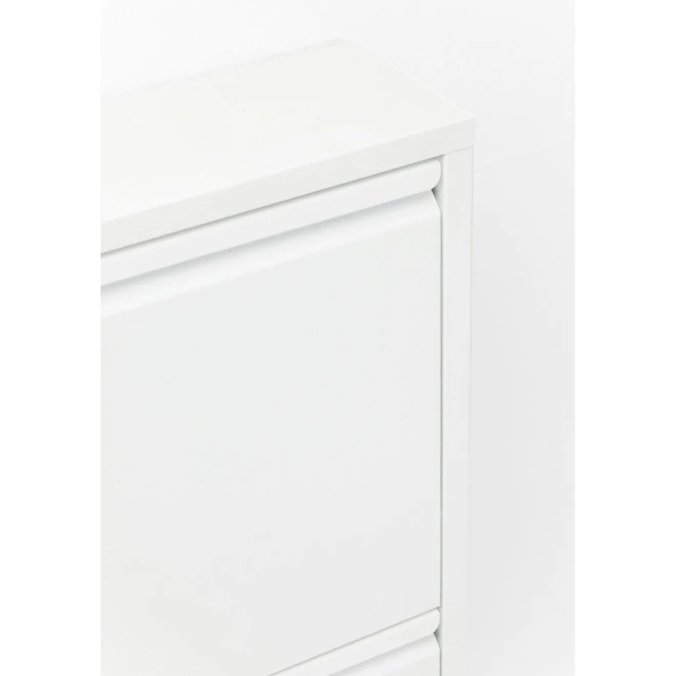 KARE Design Rangements À Chaussures Rabattables|Meuble À Chaussures Caruso 3 Blanc