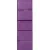 KARE Design Rangements À Chaussures Rabattables|Meuble À Chaussures Caruso 5 Violet (Mo)