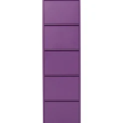 KARE Design Rangements À Chaussures Rabattables|Meuble À Chaussures Caruso 5 Violet (Mo)