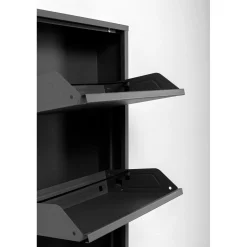 KARE Design Rangements À Chaussures Rabattables|Meuble À Chaussures Caruso 5 Violet (Mo)