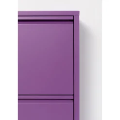 KARE Design Rangements À Chaussures Rabattables|Meuble À Chaussures Caruso 5 Violet (Mo)