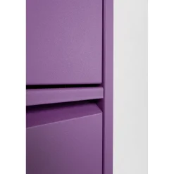 KARE Design Rangements À Chaussures Rabattables|Meuble À Chaussures Caruso 5 Violet (Mo)