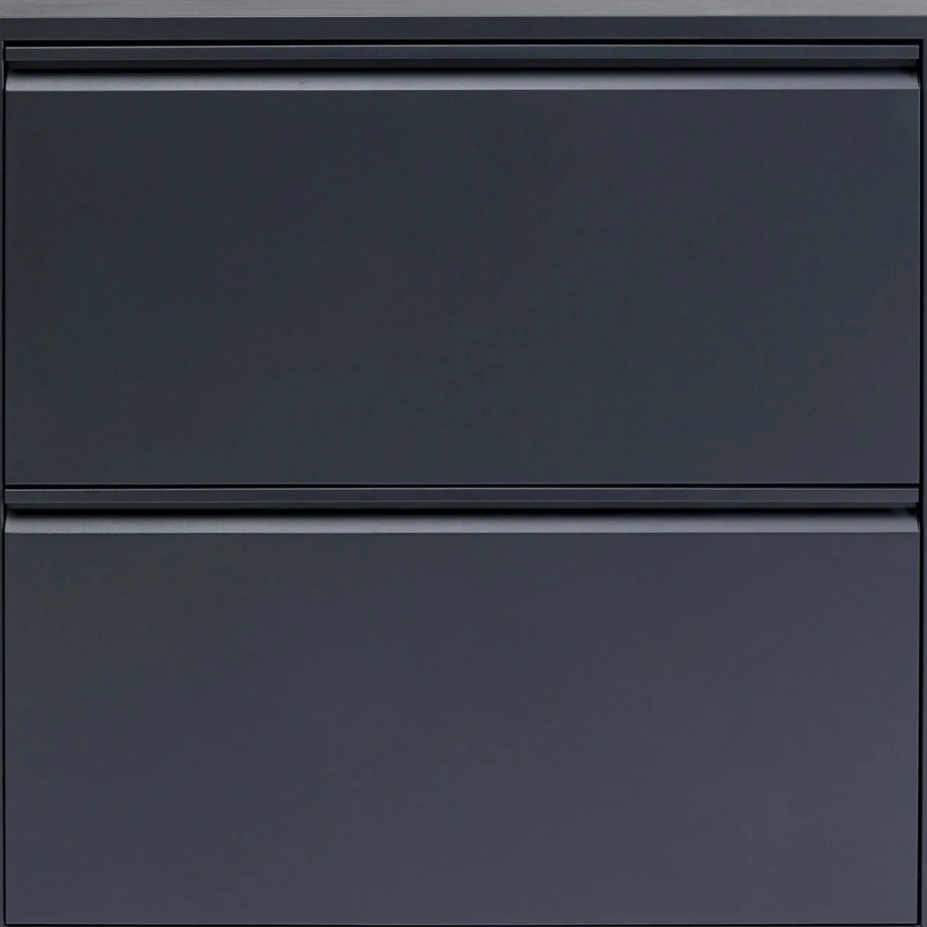 KARE Design Rangements À Chaussures Rabattables|Meuble À Chaussures Caruso 2 Double Anthracite