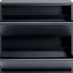 KARE Design Rangements À Chaussures Rabattables|Meuble À Chaussures Caruso 2 Double Anthracite